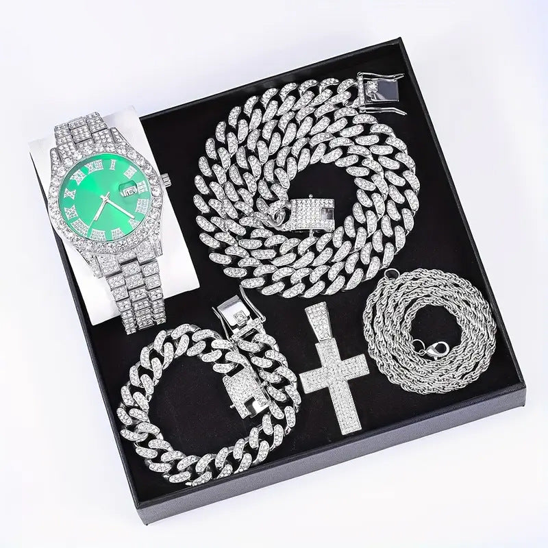 Hip-Hop Watch Set
