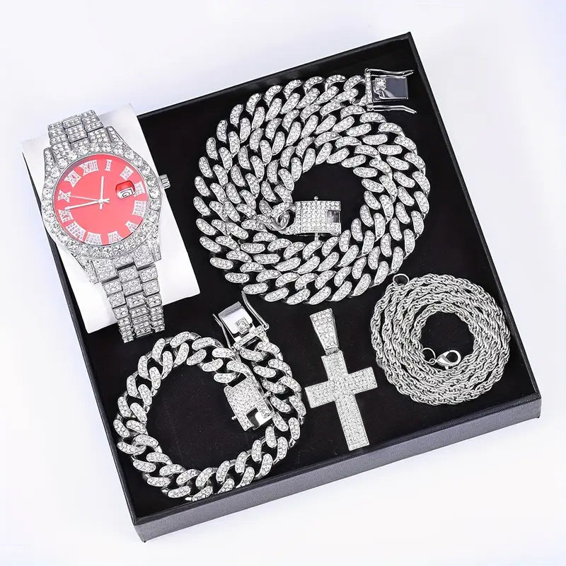 Hip-Hop Watch Set