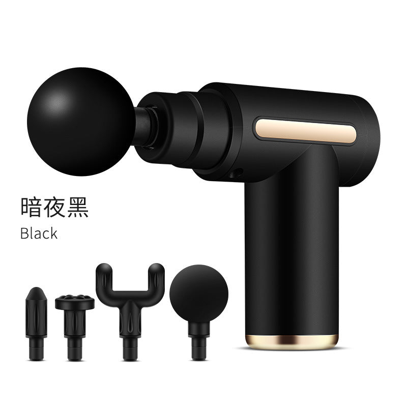 Cross border portable mini muscle relaxation electric massager small ladies mini massage gun 720 fascia gun