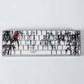Retro Ink Style PBT Keycaps for Mechanical Keyboards