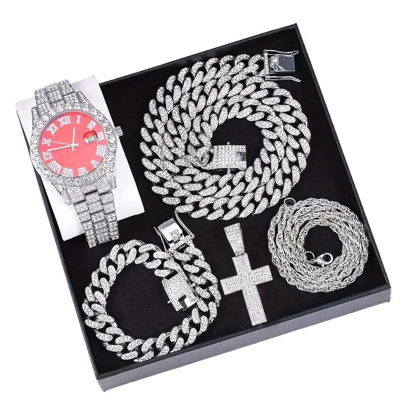 Hip-Hop Watch Set