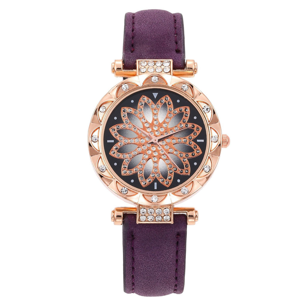 Fashion Women's Watch Set Casual Quartz Wristwatch