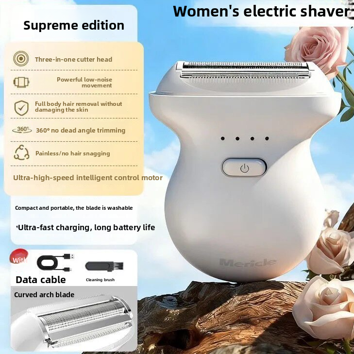 Electric Body Hair Trimmer for Men and Women