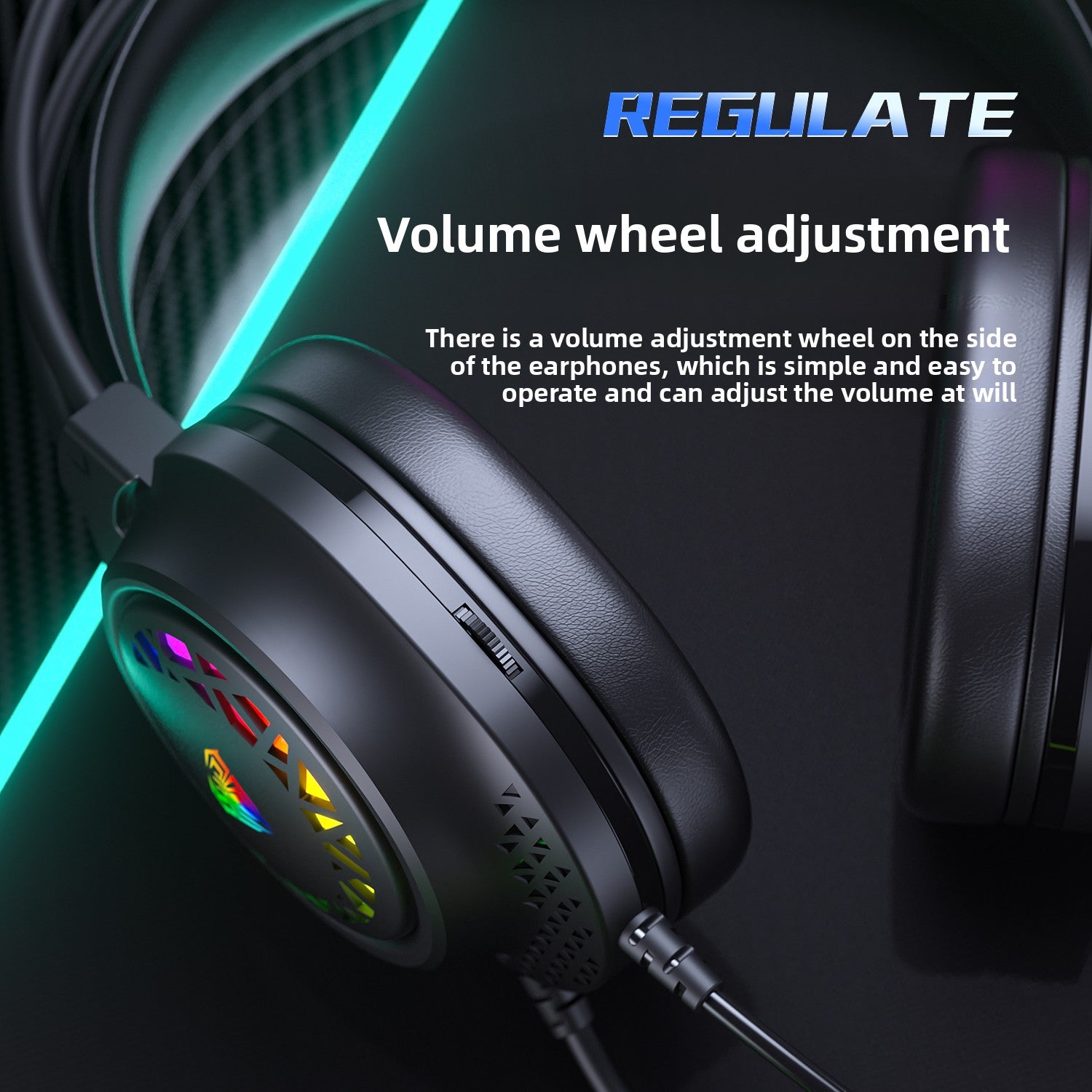 Wired Gaming Headset with Noise Cancellation