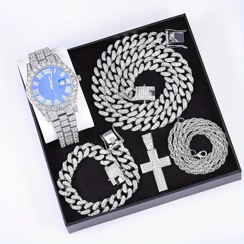Hip-Hop Watch Set